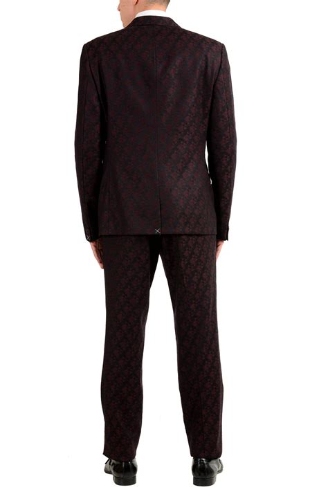 versace mens suit 2 buttons|Versace men's suits 2020.